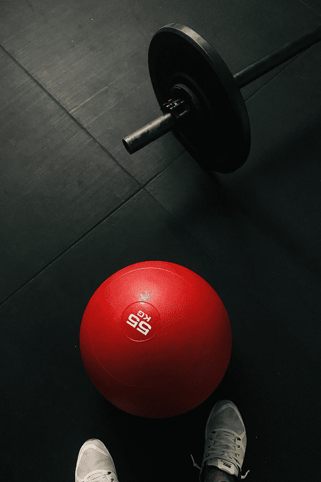 фитбол и штанга